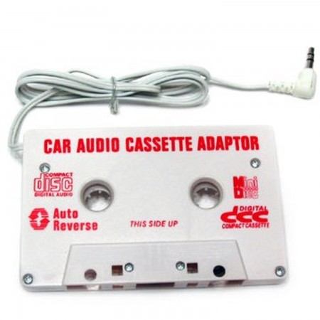 Car Cassette Adapter für Apple iPod/Discman/Mp3 Player etc. IPHONE 2G CABLES AND ADAPTERS  5.45 euro - satkit