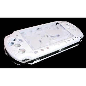 Komplettes Gehäuse PSP 2000 weiß mit Tasten für PSP Slim