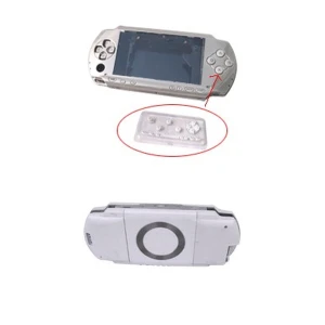 PSP Gehäuse komplett weiß mit Tasten für Reparatur und Individualisierung