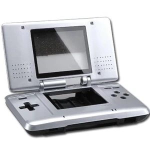 Nintendo DS Ersatzgehäuse silber für Reparatur und Wartung