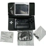 Nintendo DS Lite Gehäuse Ersatz schwarz für Reparatur und Tuning