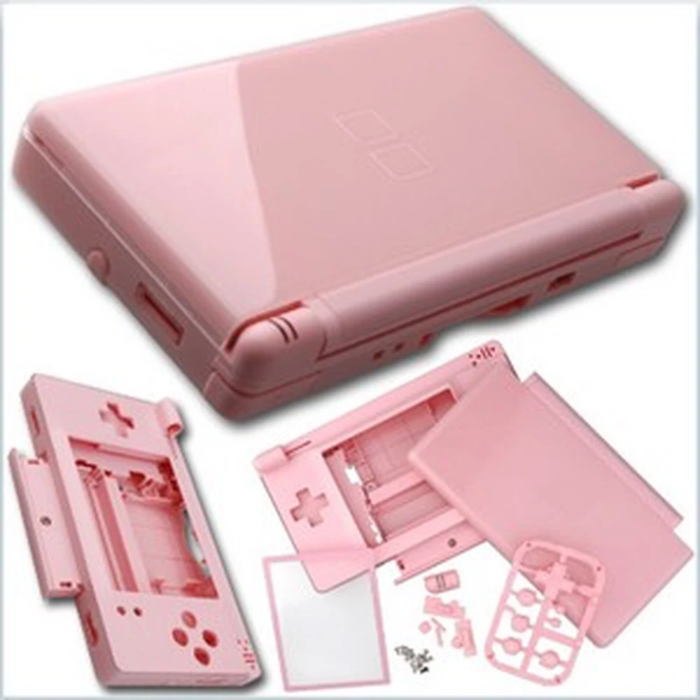 Nintendo DS Lite Gehäuse Ersatz rosa für kompletten Austausch und Individualisierung