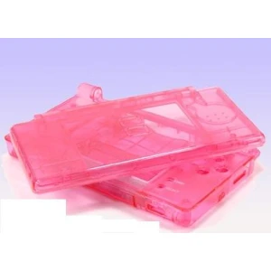 Nintendo DS Lite Gehäuse Ersatz rosa transparent für Komplettaustausch