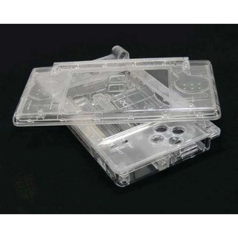 Nintendo DS Lite Gehäuse Ersatz transparent - Komplettset