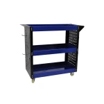 Professioneller Werkstattwagen mit 3 Ablagen, Seitenablagen und Haken