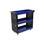 Professioneller Werkstattwagen mit 3 Ablagen, Seitenablagen und Haken