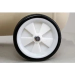 Compresor aire 50L sin aceite en uso en taller mecánico