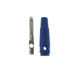 Conector banana 4mm azul BP4526 para instrumentos electrónicos