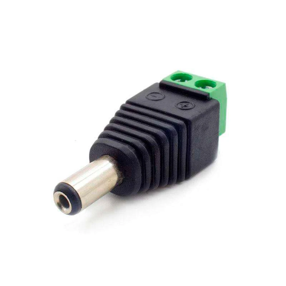 Hochwertiger männlicher Klemmenstecker für LED-Streifen 12V DC