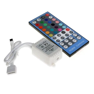 satkit RGBW LED-Controller 12V-24V mit Dimmer und IR-Fernbedienung