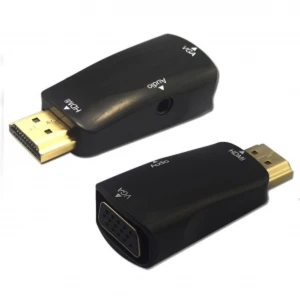 HDMI-zu-VGA-Konverter mit Audio für hochwertige Video- und Tonsignale
