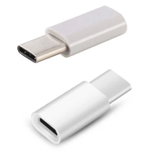 Micro-USB 2.0 auf USB-C USB 3.1 Typ C Adapter, weiß