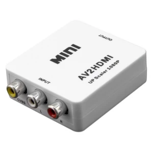 RCA-zu-HDMI-Video-Signalkonverter mit Ausgang bis 1080p Full HD
