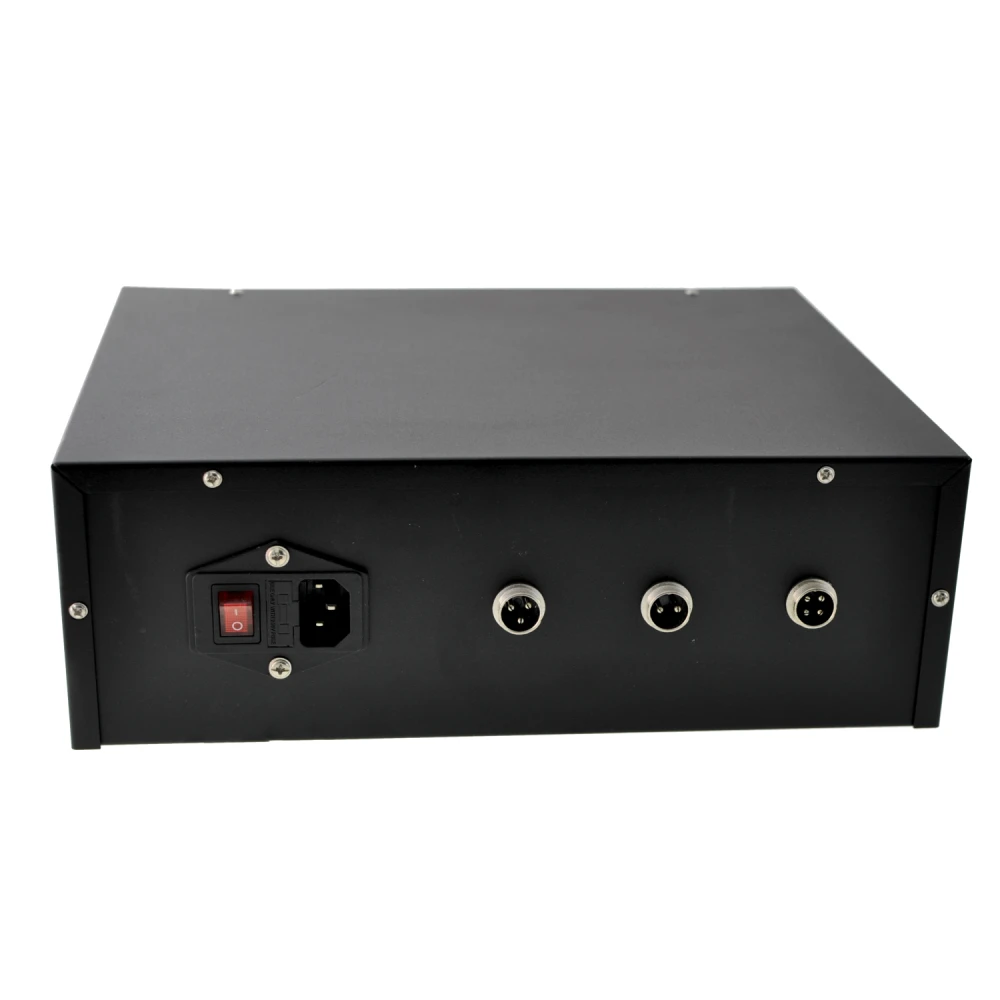 Vista frontal del comprobador de inyectores diesel CRI200 TSX TOOL encendido