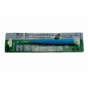 Keramik-Abgleichschraubendreher für Potentiometer GOOT CD-15 1,3mmx0,4mm