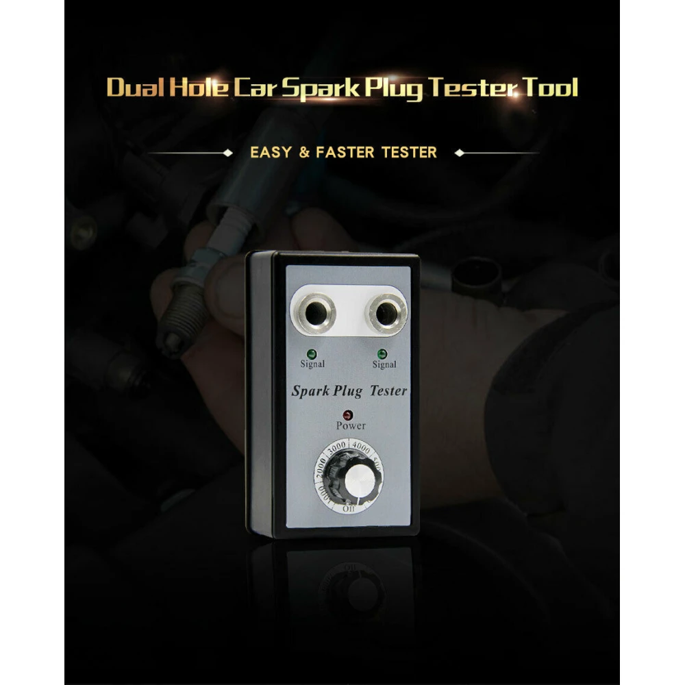 Probador de bujías para coche 12V con doble orificio TSX TOOL