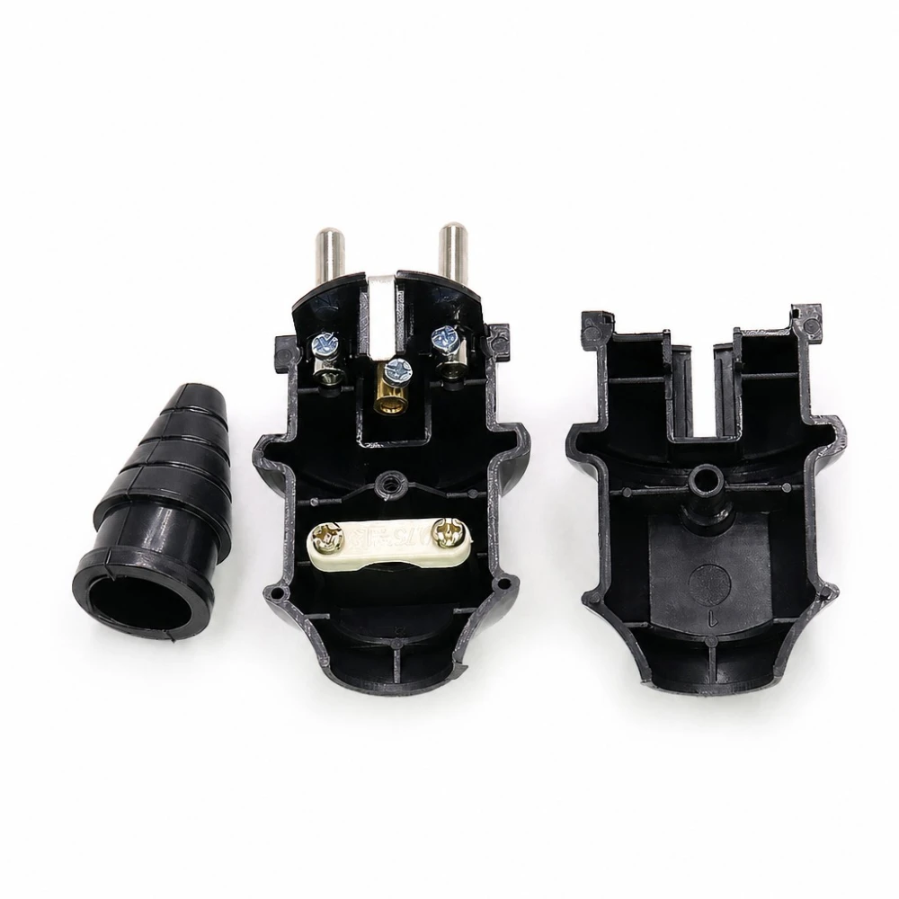 SCHUKO Stecker Zerlegbar 16A 250V Typ F Deutsch Europäisch Reparatur Industrie