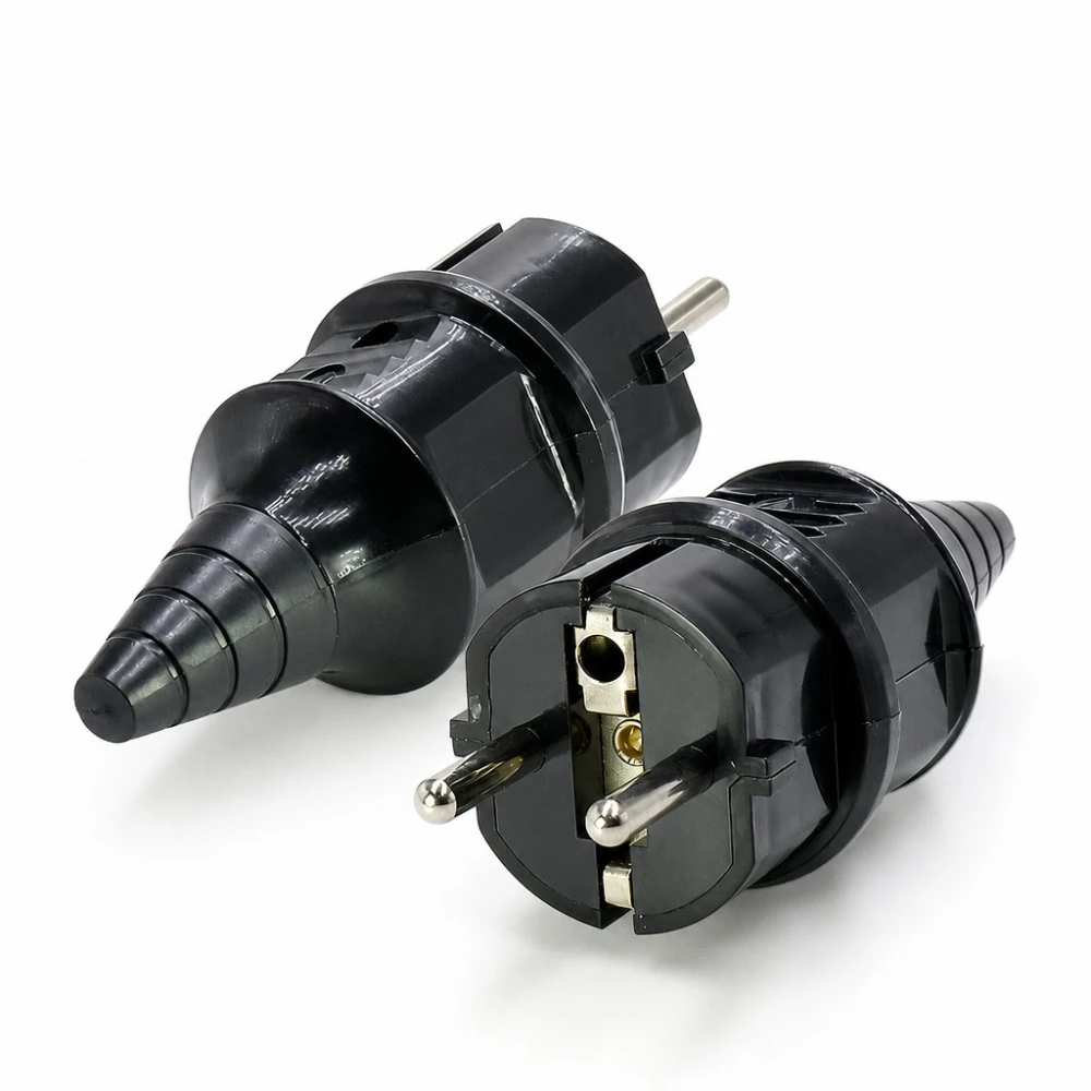 SCHUKO Stecker Zerlegbar 16A 250V Typ F Deutsch Europäisch Reparatur Industrie