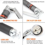 Handfettpresse 600ml mit Fettpumpe und Hochdruckschlauch