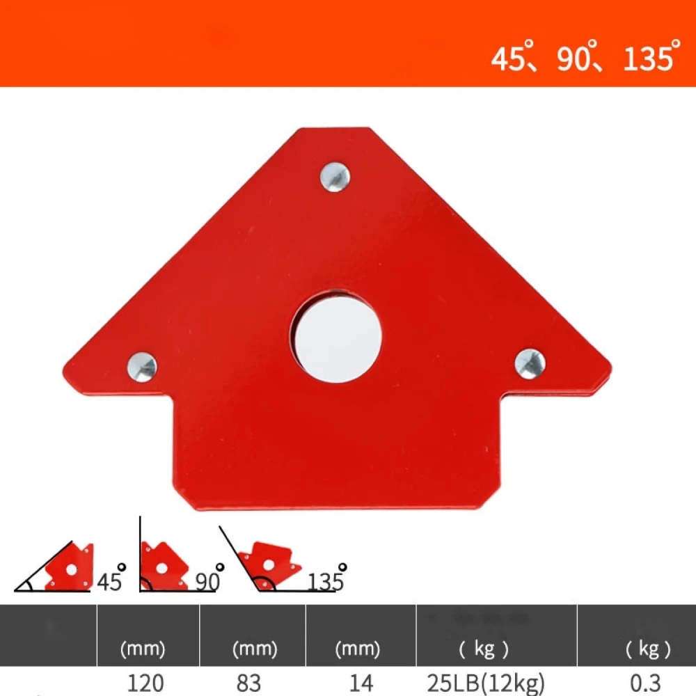 Magnetisches Schweißwinkel 120 mm mit starkem Magnet für Schweißarbeiten
