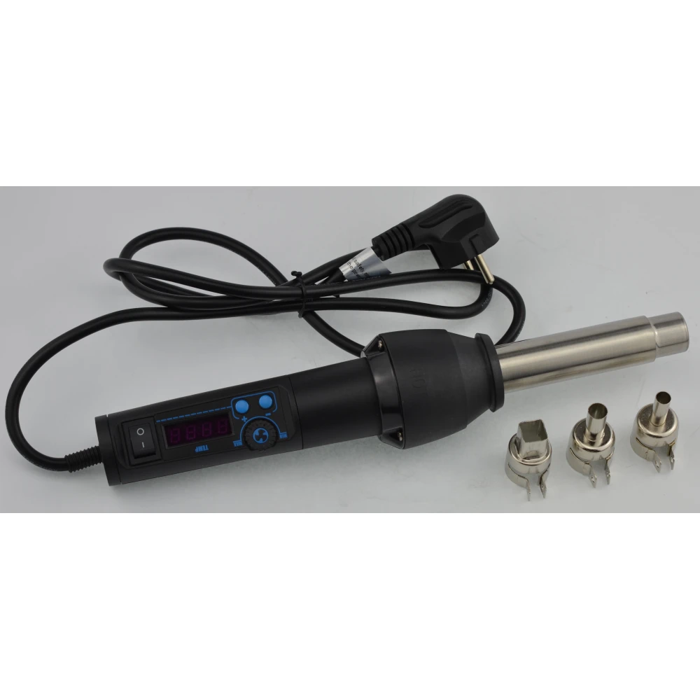 Detalle del display digital de la estación de soldadura Mlink H0