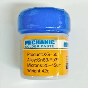 Lötpaste Mechanic XG-50 Sn63/Pb37 (10CC - 42GR) für Elektronikreparaturen