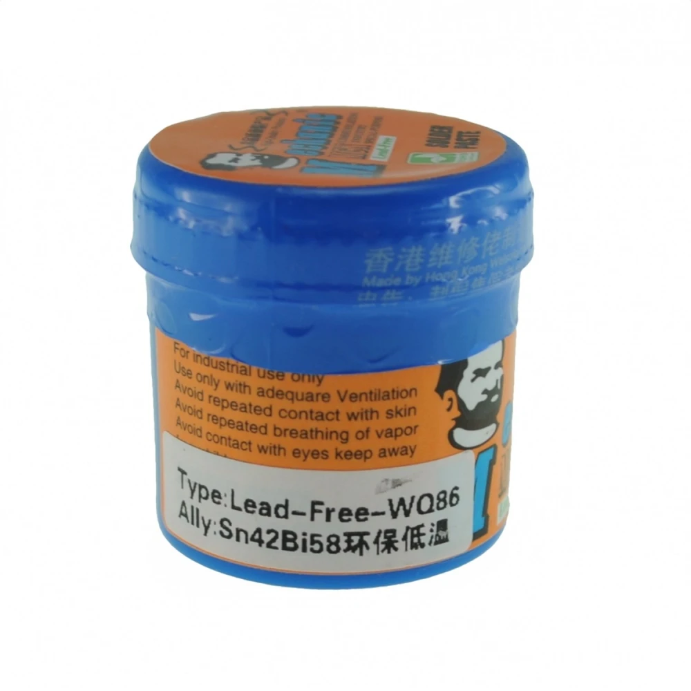 Bleifreie Lötpaste Mechanic WQ86 50GR Sn42Bi58 für präzises Löten