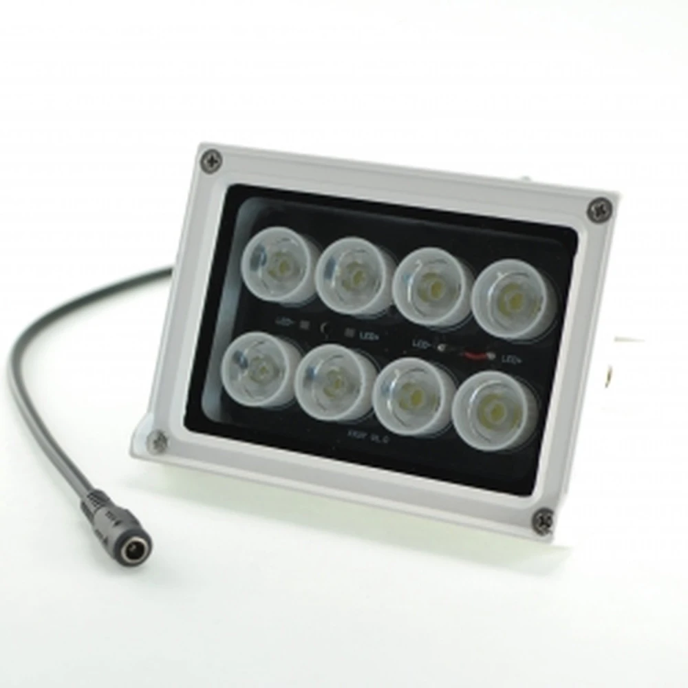 LED-Strahler 12V mit Lichtsensor 10W 6500K für außen
