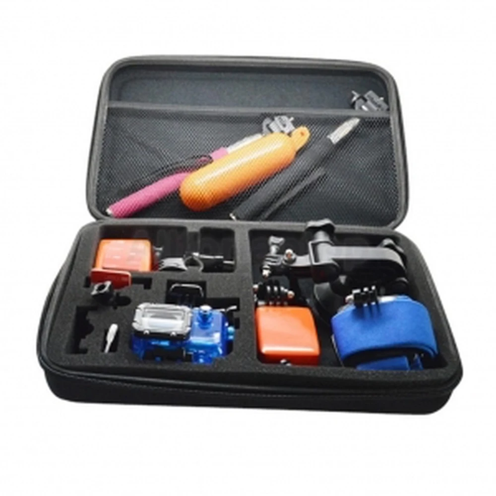 Große Tasche für GoPro Hero 3 mit Schutz und Zubehörfach