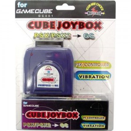 GameCube Joybox Psx/Ps2 Kompatibler Controller-Adapter für Gamecube GAMECUBE, N64, SNES  3.00 euro - satkit