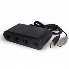 H Gamecube Controller Adapter Für Wii U & Pc Usb Kompatibel Super Smash Bros.