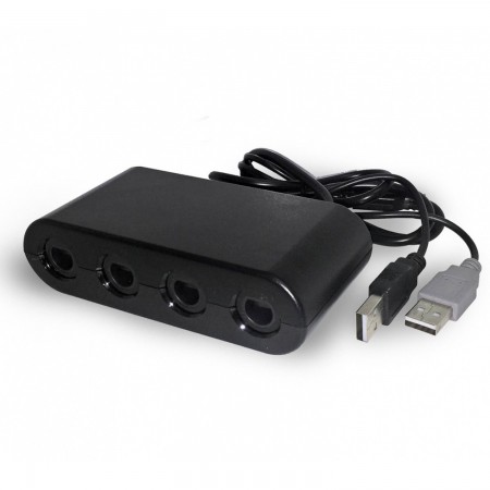 h GameCube Controller Adapter für Wii U & PC USB kompatibel Super Smash Bros. NINTENDO Wii U  9.00 euro - satkit
