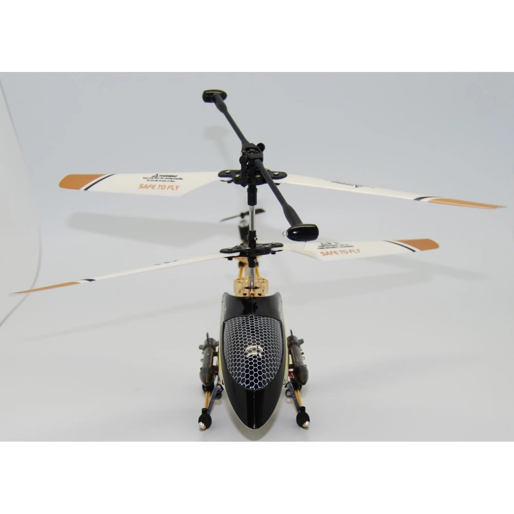 Mando controlador del Helicoptero Radio Control 6809 V2 amarillo