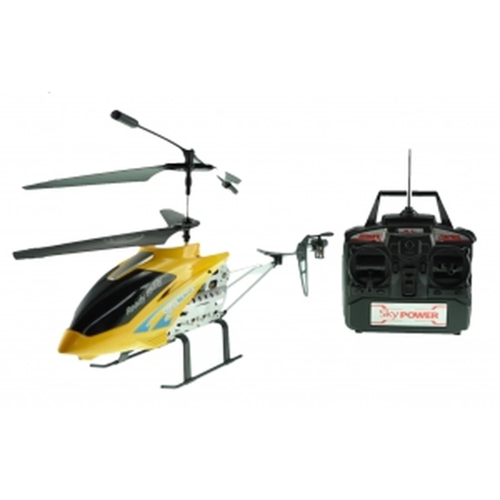 RC-Helikopter Modell DH8001 Rot 48 cm mit 3,5 Kanälen und Gyro