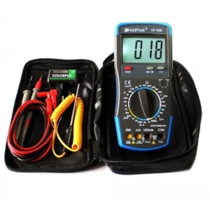 Hp-760b HoldPeak Digitalmultimeter 20A LED HFE °C Ohm V