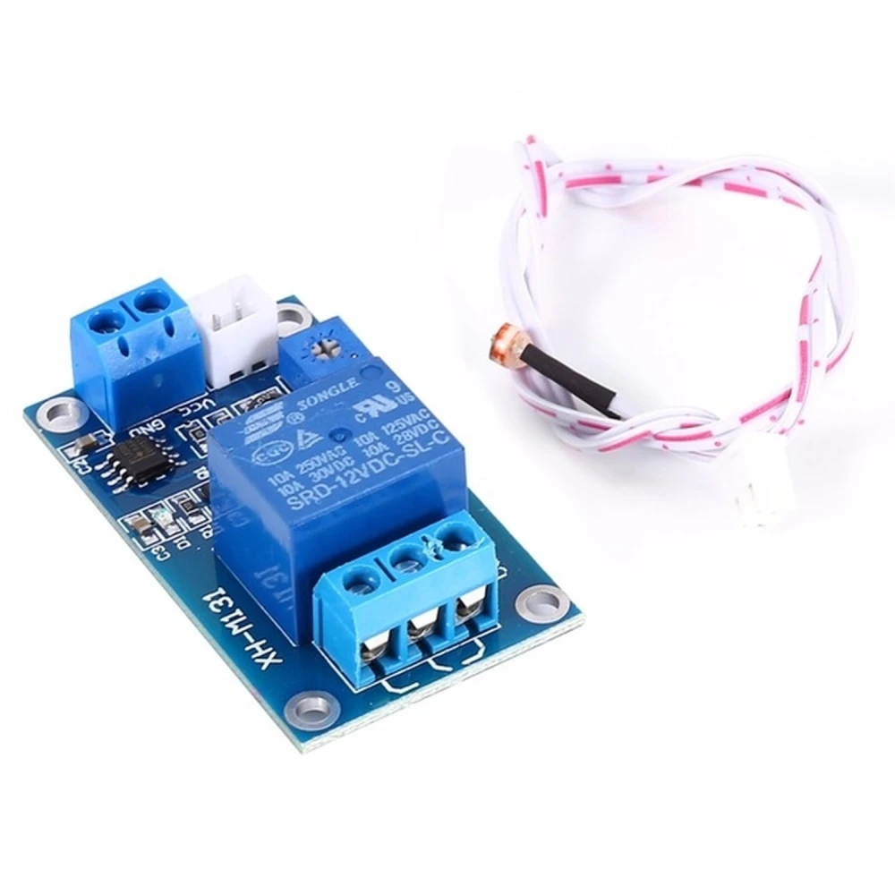 Dämmerungsschalter 12V Relais-Lichtsensor für Arduino und Automation