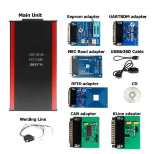 Iprog Pro Schlüsselprogrammierer für Autos bis 2019 mit IMMO und Kilometerstandskorrektur