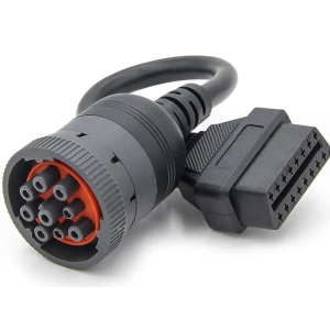 J1939 Adapterkabel 9Pin auf OBD2 16Pin für professionelle Diagnose