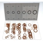 110 Kupferdichtringe Set in mehreren Größen für Reparatur und Kfz
