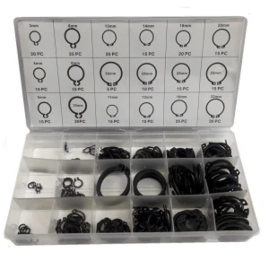 Seeger-Sicherungsringe Circlips Set - 300er Pack Metallringe
