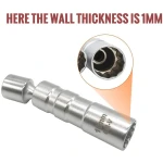 2er-Set flexible magnetische Zündkerzennüsse 14 mm und 16 mm TSX TOOL