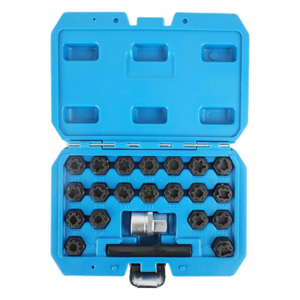 22-teiliges Diebstahlsicheres Felgenschlüssel-Set für VAG-Fahrzeuge