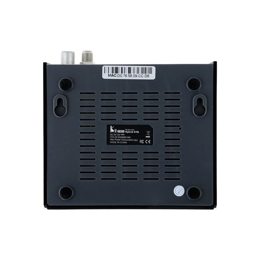 Kii Pro Dual-Tuner DVB-S2 DVB-T2 Android TV Box 2GB/16GB 4K