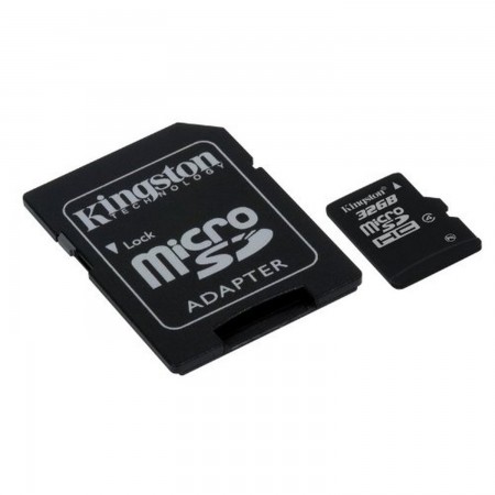 Kingston Klasse 4 Micro SDHC Karte 32GB MEMORY CARDS DSi XL  12.00 euro - satkit
