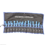 27-tlg. Werkzeugset zum Entfernen von Türverkleidungen, Zierleisten und Radkappen TSX TOOL