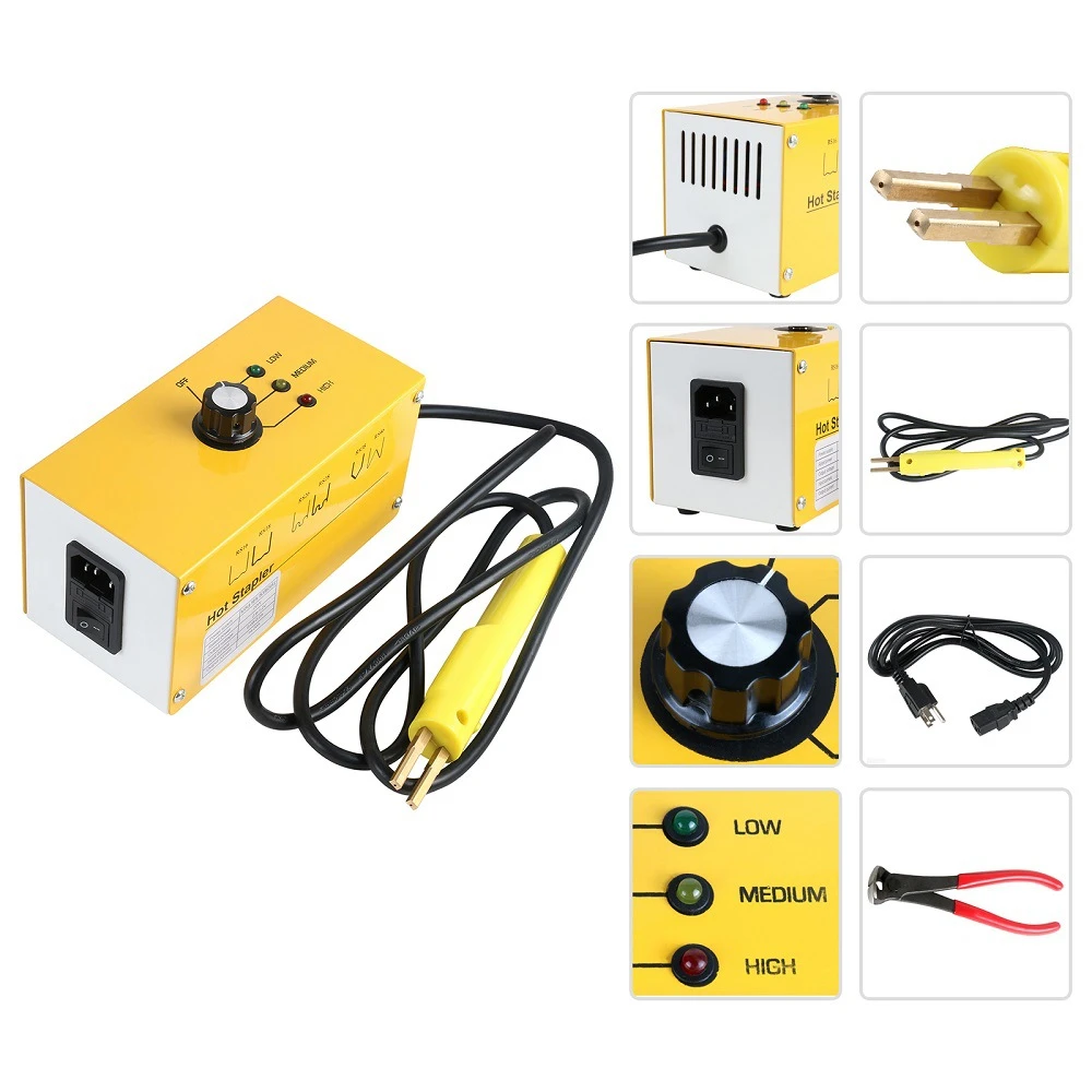 Kunststoff-Heißklammer-Set für die Kfz-Reparatur