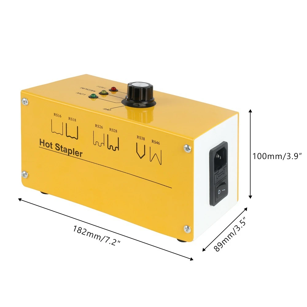 Kunststoff-Heißklammer-Set für die Kfz-Reparatur
