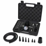 Turbolader-Leckprüfer-Set 9-teilig mit Manometer Turbo-Drucktest