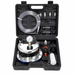 Pneumatisches Bremsen- und Kupplungsentlüftungsset 5L mit Manometer und Adaptern