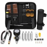 Reifenpannen-Reparaturset Motorrad Fahrrad 81 Teile Dochte Ahle Tubeless